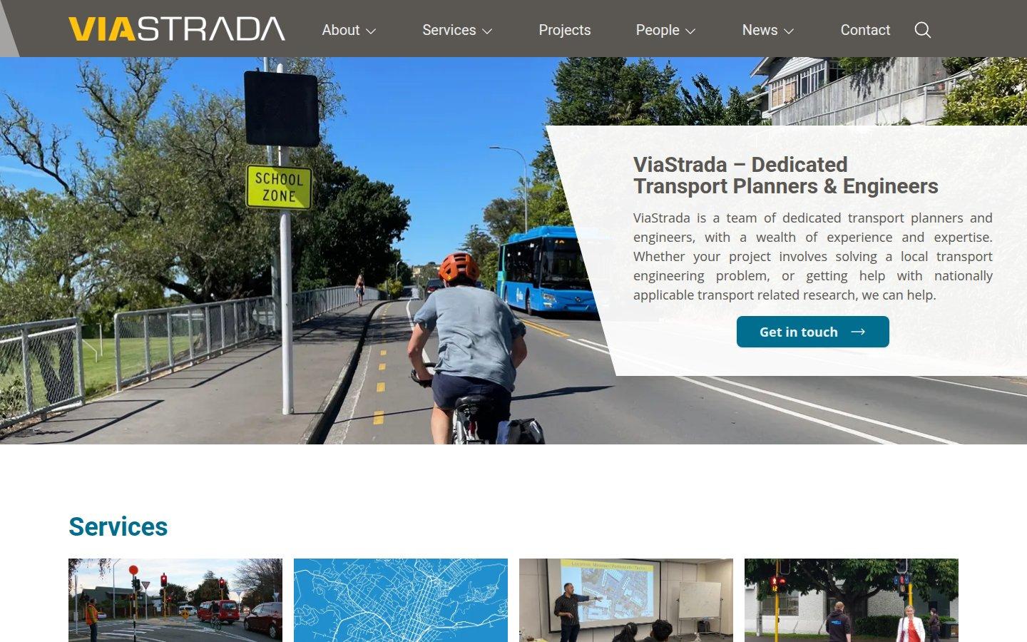 ViaStrada Services Page