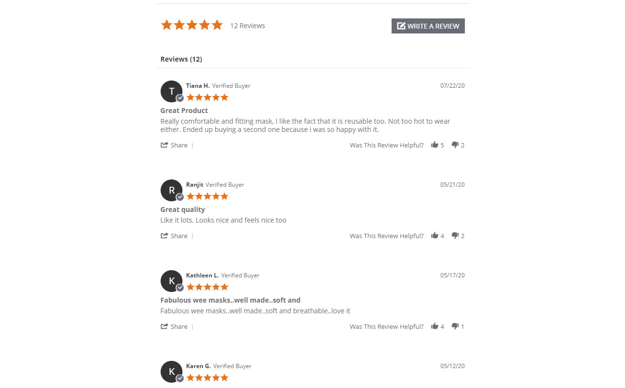 True Fleece Product Page Customer Reviews